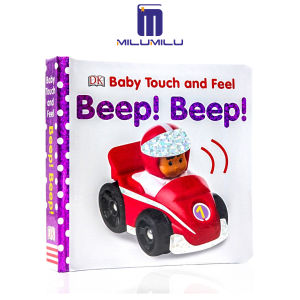 Baby Touch and Feel Beep Beep Board book by DK Original English books