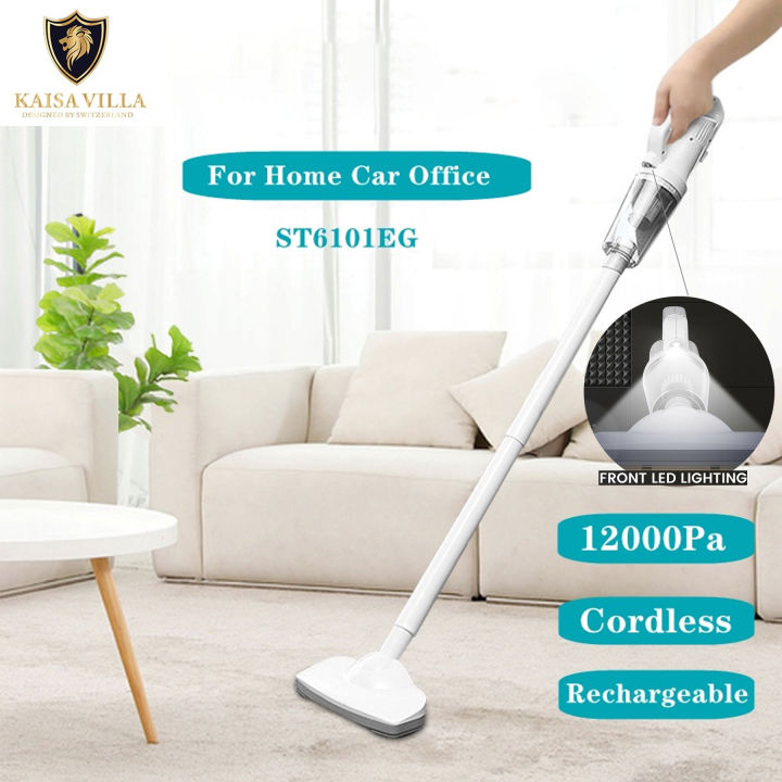 ST-6101EG Multifunction Rechargeable Cordless Vacuum Cleaner | Lazada PH