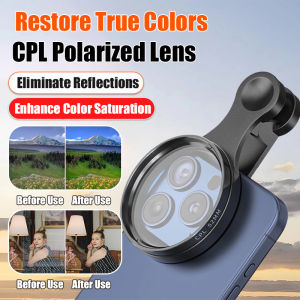 Mobile Phone Polarized Lens CPLFilter Water Surface High-Definition Reflective Filter Polarizer Shoot Glass Plants to Reduce Reflection手机偏振镜头CPL