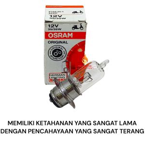 Bohlam Osram Kaki 1 Grand Supra X Beat Vario 110 Vario 125 Mio Sporty Vega ZR Jupiter Smash KD272