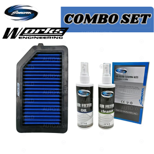 Air Filter Honda City GM6 T9A / Jazz GK5 T5A / BRV / HRV Works Engineering Washable (WS-OH-026)