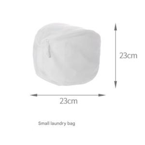 Laundry Bag with Sliding Zipper Large Polyester Spherical Clothing Bags Anti-deformation Jeans Underwear Cleaning Protective Bag