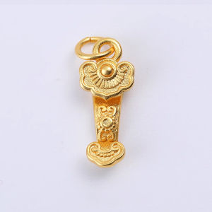 Exquisite Ruyi pendant string sand gold color retention accessories