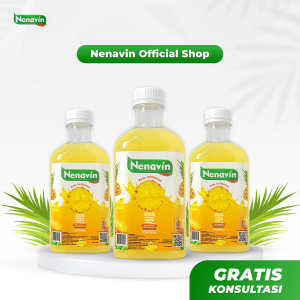 Nenavin Official – Efektif Atasi Diabetes & Turunkan Gula Darah – Cuka Nanas Paket 3 Botol