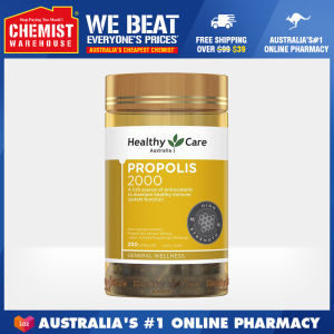 Healthy Care Propolis 2000mg 200 Capsules Maintain Immune System Health Help Enhance General Health and Wellbeing Chemist Warehouse