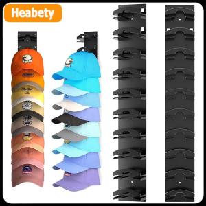 【2-3 days delivery】 Wall Mounted Baseball Cap Storage Organizer Waterproof Display Stand Rustproof Hat Organizer Towel Rack Holder Closet Hanger Storage Organizer Accessories