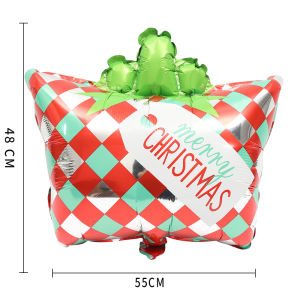 Merry Christmas Foil Balloons Santa Claus Balloon Snowman 2021 Christmas Tree Baloon Christmas Party Decor Home 2022 New Year