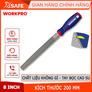 Giũa bán nguyệt kích thước 200mm (8 inches) Workpro - WP251003