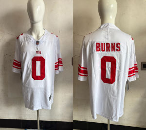 Áo đấu bóng bầu dục retro đội Giants NFL tay ngắn thêu trang phục thể thao dành cho người hâm mộ nhiều kích cỡ một chiếc.