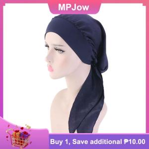 【MPJow】 Women Cancer Head Scarf Chemo Hair Loss Hat Turban Pre-Tied Headwear Bandana New