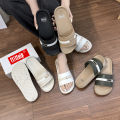 slipper for women 2025 new fttilop Womens fashion slippers sandals simple strap velcro slippers. 