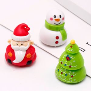 YOUSHI TOP christmas decorations Decoration Christmas Pull Back Car Old Man Christmas Tree Santa Vehicle Toy Kids Toy Plastic Snowman Car Toys Party Favors