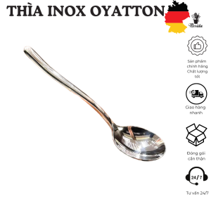Muỗng inox muỗng phở muỗng cao cấp thìa phở thìa trơn muỗng OYATTON thìa cong OYATTON