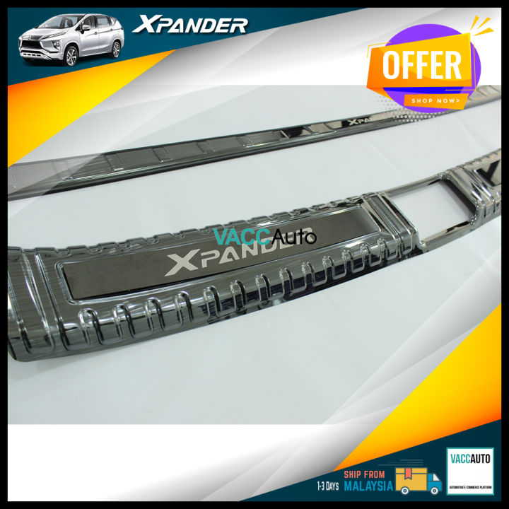 Mitsubishi Xpander NC 2020-2025 Rear Bumper Protector - Out Or In Rear ...