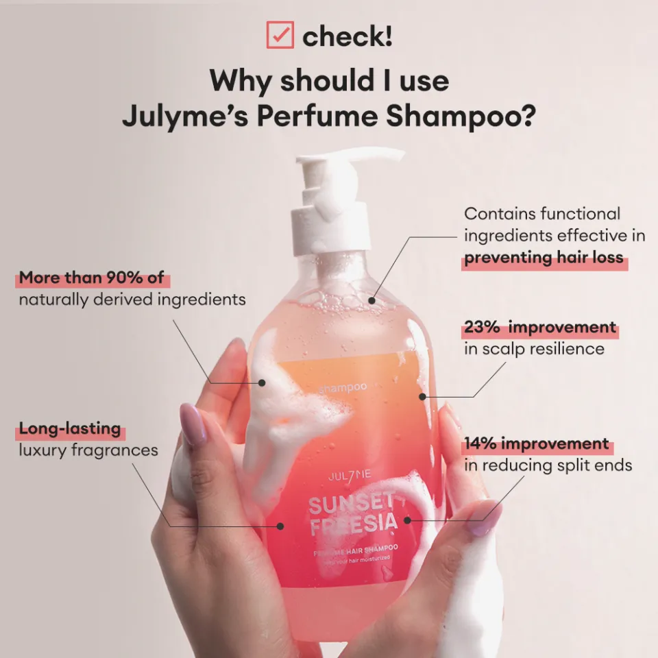 JULYME] Anti-Hair Loss Perfume Hair Shampoo 500ml [Anti-hair loss