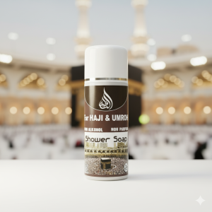 Perlengkapan Mandi Haji Umroh An Nadzhiif Satuan 60 ML Sabun Mandi Travel Sabun Non Parfum Non Alkohol