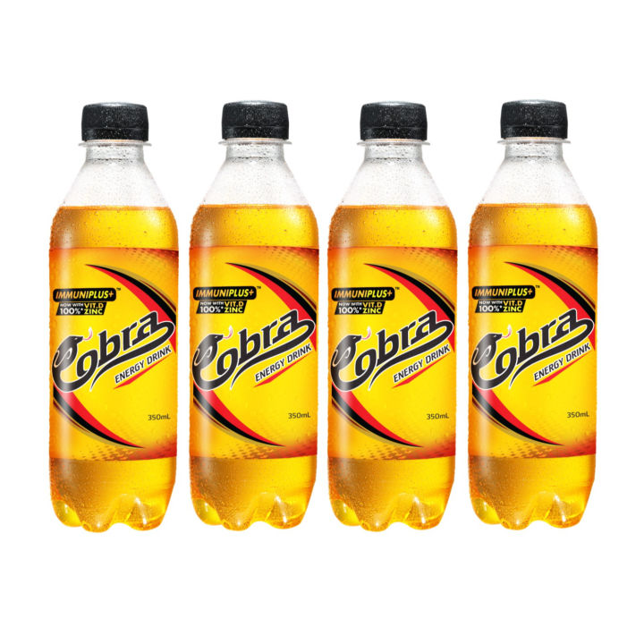 Cobra Energy Drink Original 350ml Pack of 4 Lazada PH