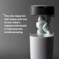 Tommee Tippee Sangenic Twist & Click Advanced Diaper Disposal Bin (1/6 casettes). 