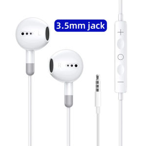 Cho iPhone 14 13 12 11 Pro Max XR Cộng Với Trong Tai Tai Tai Nghe Có Dây Phụ Kiện Điện Thoại Cho Samsung S23 S22 Loại C 3.5Mm Tai Nghe