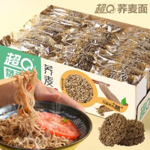 荞麦面 Buckwheat Noodles Non-fried Minus 0 Low-fat Instant Noodles Meal Replacement Staple Food