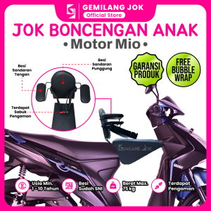 GEMILANG Jok Boncengan Anak Motor Mio