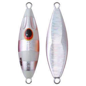 Jigging Pro 30G 40g chậm ong mồi Jig rơi chậm Mồi Câu rung bằng kim loại mồi câu cá nước mặn bờ jigging mồi