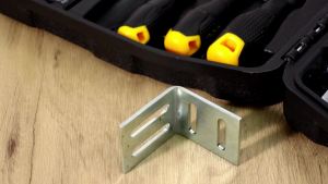 Dunzy 18 Pcs 1x1 Inch Heavy Duty Wood Table Top Expansion Bracket Steel Z Clips Fastener Connector Table Top Fasteners Woodworking Fasteners Hardware Mounting Tabletop Connector Bracket Silver