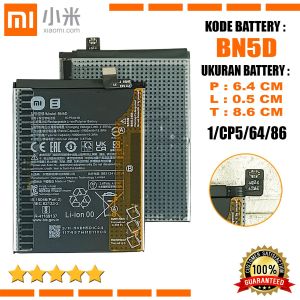 Baterai Xiaomi Redmi Note 11 4G / Redmi Note 11S 4G / Poco M4 Pro 4G Batre BN5D Original
