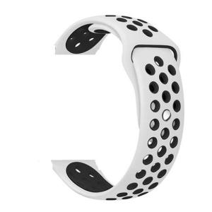 Tali Jam Watch Strap Sport Double Color Porous Strap 22mm Fits Generic For Honor Watch 5 Ultra/ Honor Watch GS3/ Watch GS4/ Watch 4 Pro/ Honor Magic Watch 2