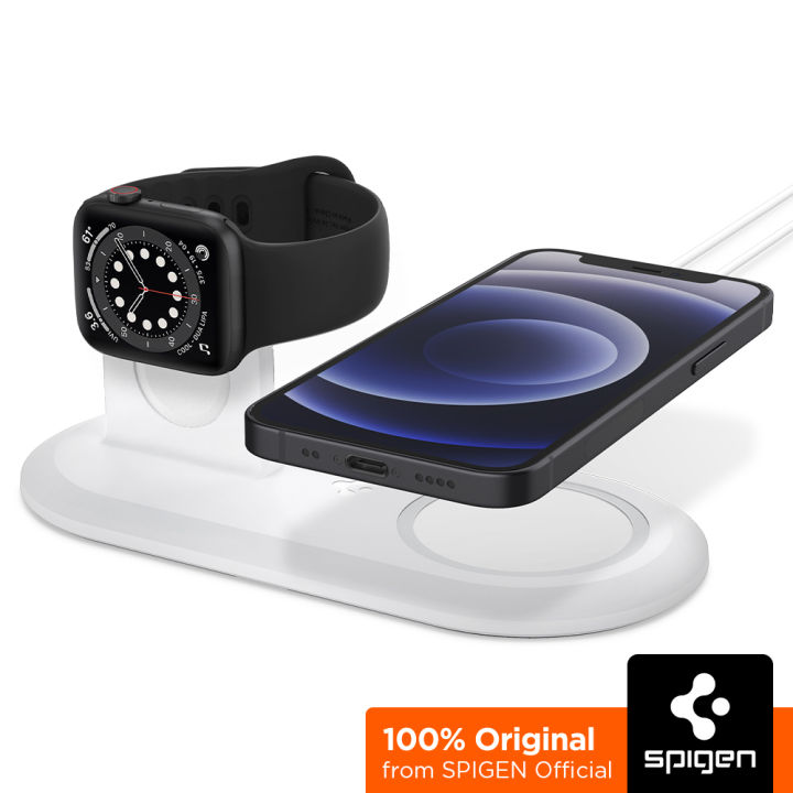 SPIGEN Station for Apple MagSafe&Watch [Mag Fit Duo] Stable and