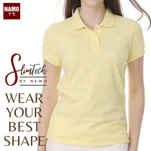 Namo เสื้อโปโล เสื้อโปโลหุ่นดี SlimTech เหลาหุ่น เก็บพุง ทรงผู้หญิง ผ้าเย็นนุ่มสบาย ให้หุ่นดีที่สุดในแบบที่คุณเป็น