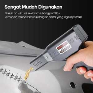 COD FanJu Pistol Las Penyambung Kap Plastik Body Bumper Pecah Motor Mobil Solder Gun Kendaraan