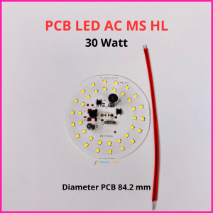 PCB Lampu LED AC MS HL 30 40 Watt Mesin Lampu LED Cocok Untuk Casing Bulat Jumbo