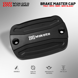 MOKOTO ELITE TMAX CNC FRONT BRAKE FLUID TANK CAP 9641 BRAKE PUMP OIL RESERVIOR COVER FOR YAMAHA TMAX MOTORCYCLE