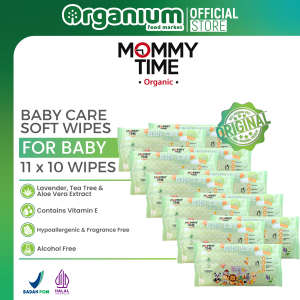 Mommy Time Tissue Basah Baby Care Soft Wipes Buy 10 Get 1 Free