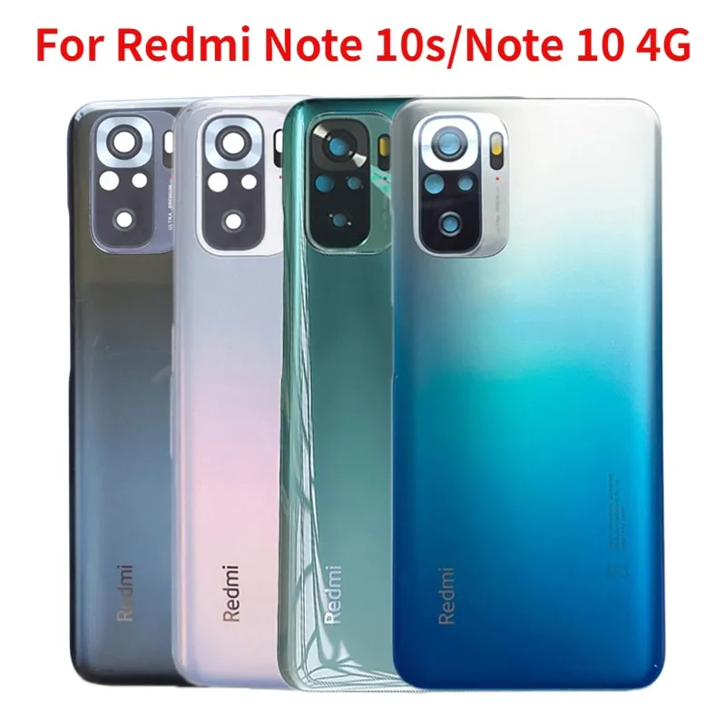 Original Back Cover For Xiaomi Redmi Note 10s Note 10 4G Battery