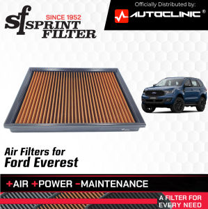 Sprint Filter P08 for Ford Everest 2.0 Bi-Turbo 2016 - 2021 Engine Air Filter Drop In Filter