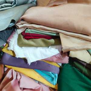 [0.5 Meter] Kain Satin Pure Silk 100% Pure Silk Original Import Premium Class