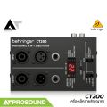 Behringer CT200 เครื่องเช็คสายสัญญาณในระบบเสียงอเนกประสงค์ มีจอแสดงผล LED ที่ใช้งานง่าย AT Prosound. 