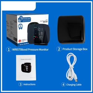 Portable Wrist Digital  Monitor BP Machine Sphygmomanometer