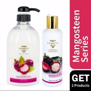 Fameux Paket Whitening Manggosten Series (SS.Manggsten 500ml+ HBL Manggosten 250ml)