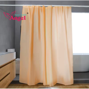 PEVA Shower Curtains Black White Pink Blue Gray Yellow Transparent Privacy Bathroom 1pcs Solid color shower curtain PEVA thickened waterproof bathroom non perforated partition curtain bathroom privacy shower curtain
