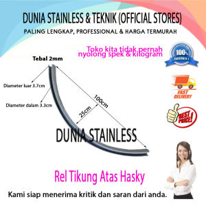 Rel Tikung Atas Hasky (Rel Pintu)
