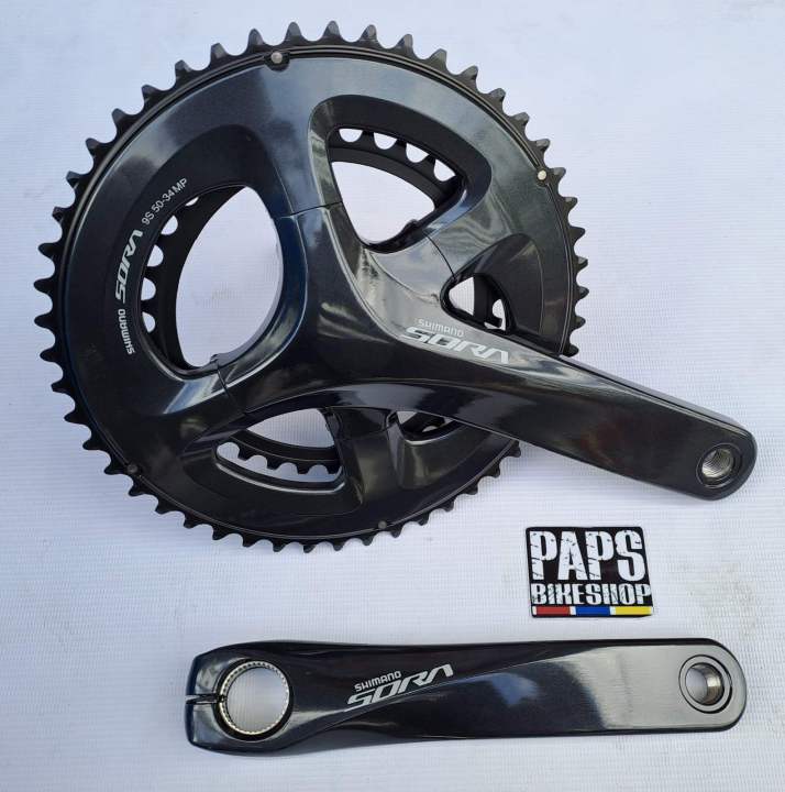 Crankset Shimano Sora R3000 2x9 SHIMANO SORA FC-R3000 CRANK ONLY - Main Image