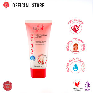 Red-A Facial Foam for Normal to Dry Skin - 80 gr