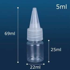 Chai nhựa rỗng trong suốt dung tích 5-100ml có thể tái sử dụng tiện lợi CINDY