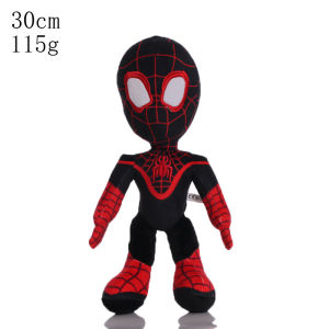 <Available> 24-32CM Movie Spider-Man Plush Doll Across the Spider-Verse Gwen Peter Parker Miles Morales Stuffed Soft Toys For Children Gift