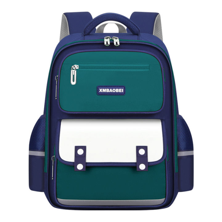 Children's school bags, lightweight spine protectors, and loadreducing