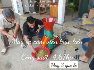 Máy ép cám viên đa năng sẵn sàng 4ly trong máy