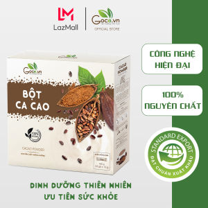 Bột ca cao nguyên chất Goce - 180g (18 gói x 10g)
